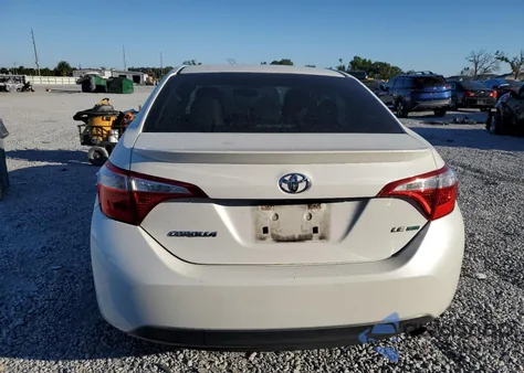 2016 Toyota Corolla Eco из США, поврежденный, VIN 5YFBPRHE2GP509516